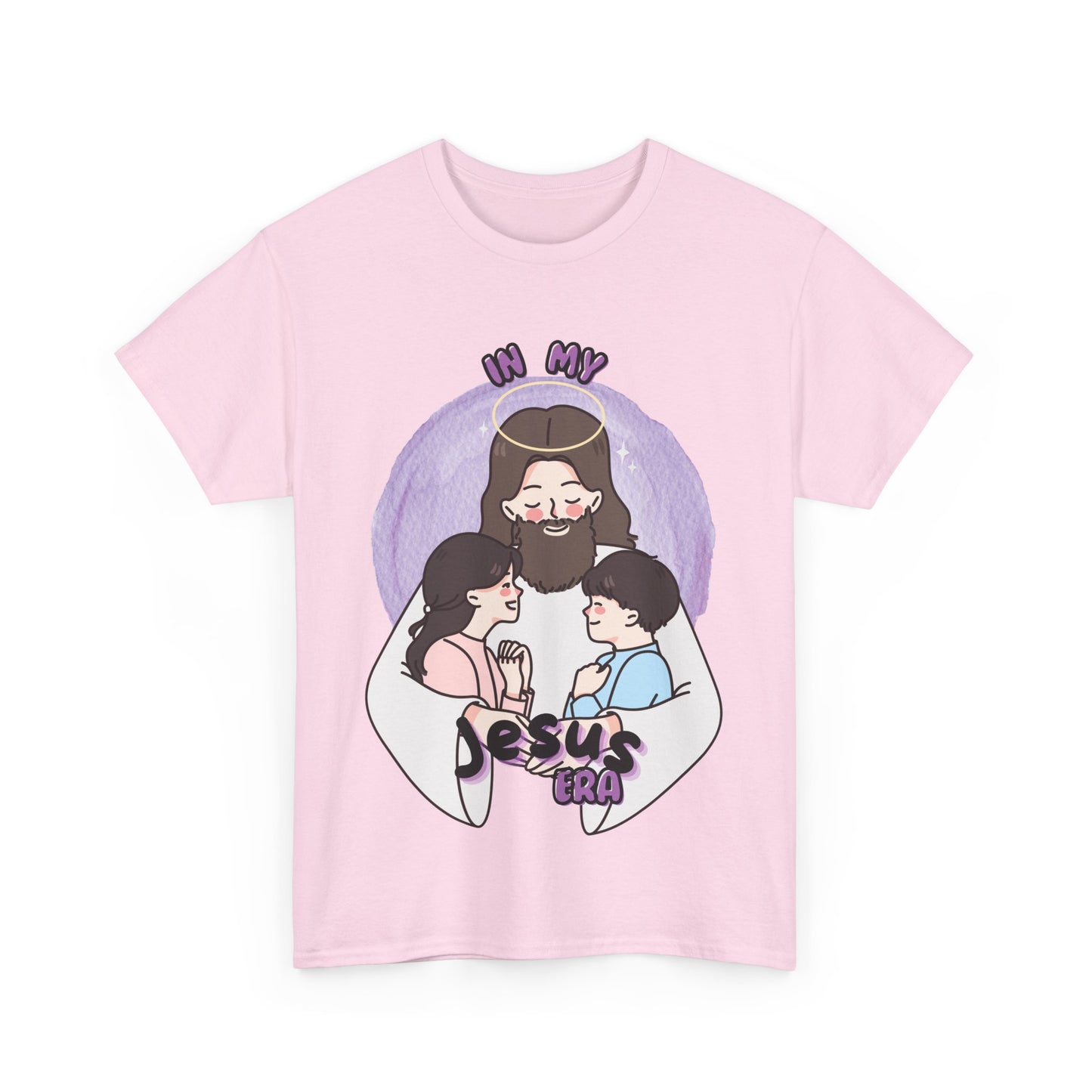 In My Jesus Era Unisex Heavy Cotton Tee - Faith Inspired Casual Wear